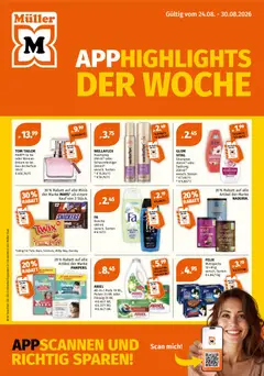 Vorschau der Angebote: Müller Müller Flugblatt gültig ab 24.08.2026