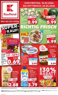 Voorbeeld van Kaufland DE - DE Folder Hannover van winkel Kaufland DE geldig vanaf 15-05-2026