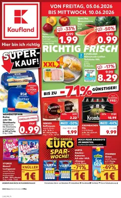 Vorschau von dem Prospekt des Geschäftes Kaufland, gültig ab dem 04.06.2026
