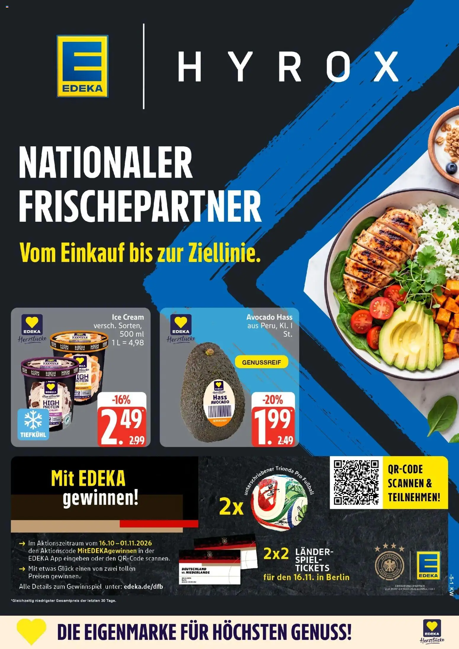 Vorschau von dem Prospekt des Geschäftes Edeka, gültig ab dem 26.10.2026
