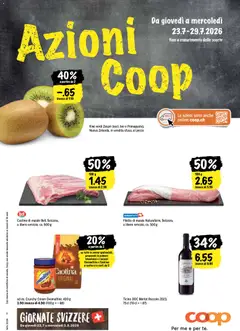 Vorschau des Merkblatts Coop aktionen IT vom Shop Coop gültig von 23.07.2026 bis 29.07.2026