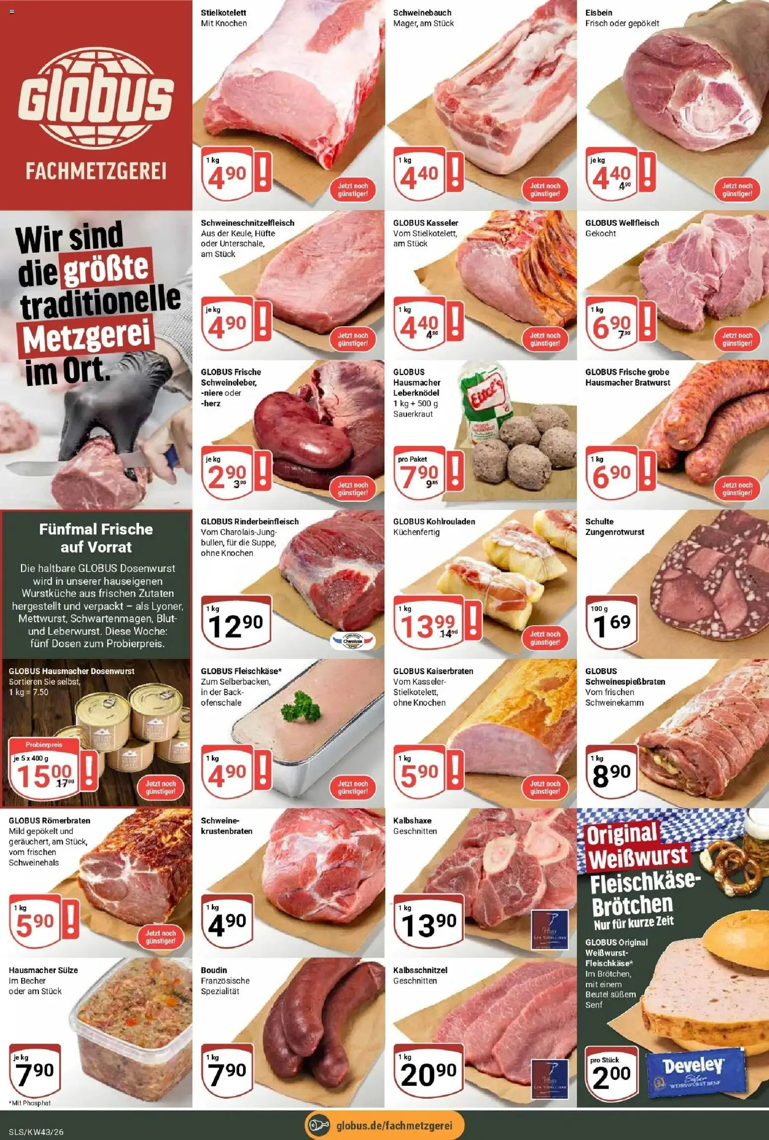 Vorschau von dem Prospekt des Geschäftes Globus, gültig ab dem 19.10.2026