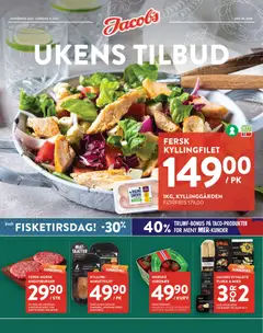 Forhåndsvis Jacobs kundeavis fra butikk Jacobs gyldig fra 06/07/2026