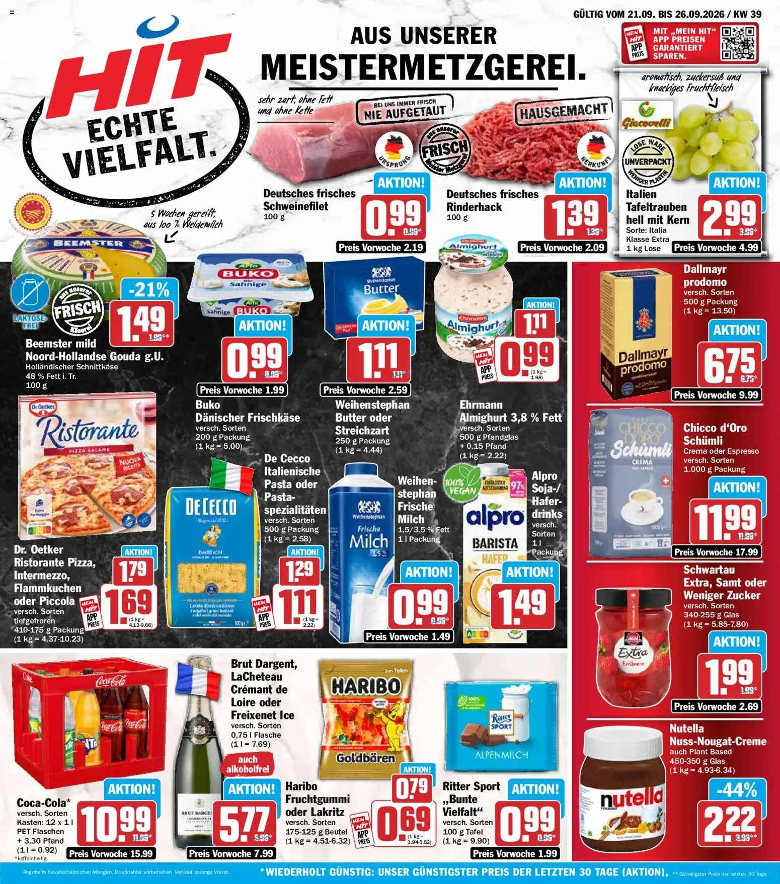 Vorschau von dem Prospekt des Geschäftes HIT, gültig ab dem 21.09.2026