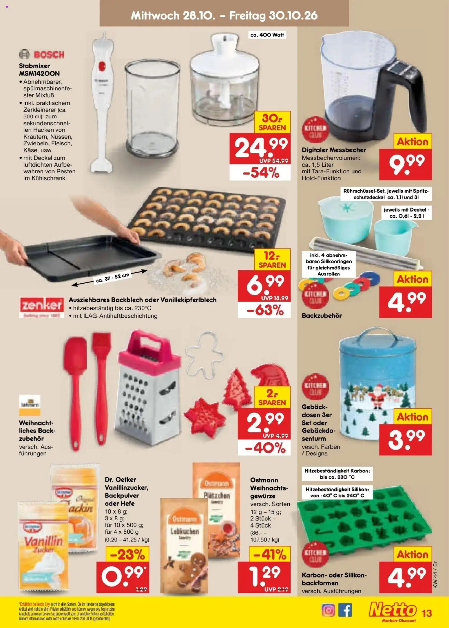 Vorschau von dem Prospekt des Geschäftes Netto Marken-Discount, gültig ab dem 26.10.2026