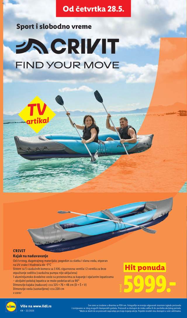 Novi Lidl katalog od 28.05.