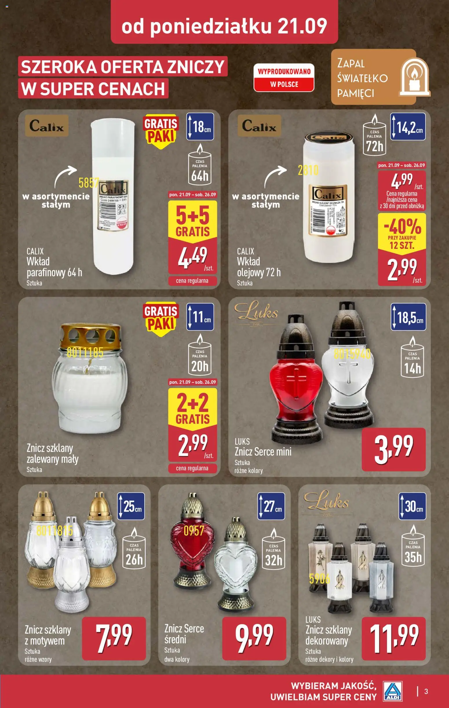 Pogląd gazetki "Aldi gazetka - Hity od Środy i od Soboty" ze sklepu Aldi ważnej od 23.09.2026