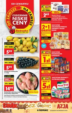 Náhled nabídky: Biedronka Polsko Biedronka Polsko leták - Codziennie niskie ceny platný od 15.10.2026