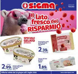 Anteprima dell'opuscolo SIGMA volantino Toscana dal negozio SIGMA valido da 18/06/2026