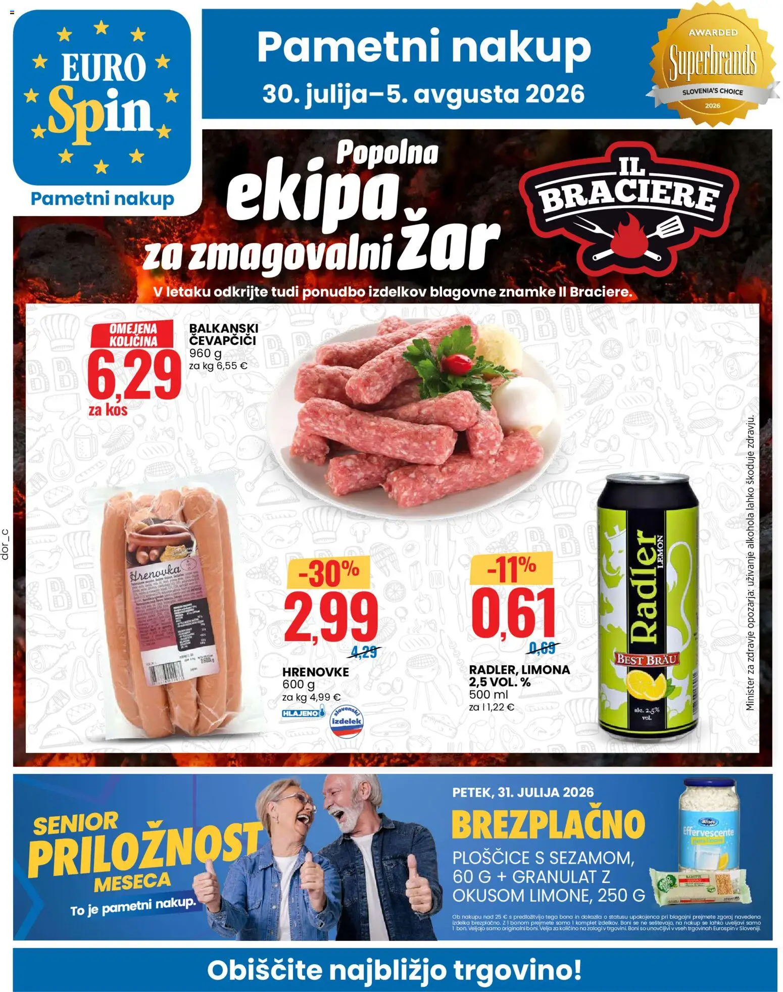 Predogled kataloga iz trgovine Eurospin veljaven od 30.07.2026