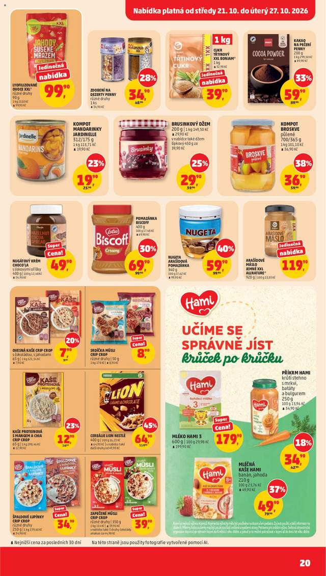 Nový Penny Market leták od 21.10.