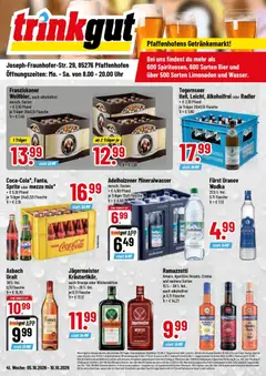 Vorschau von dem Prospekt des Geschäftes Trinkgut, gültig ab dem 05.10.2026