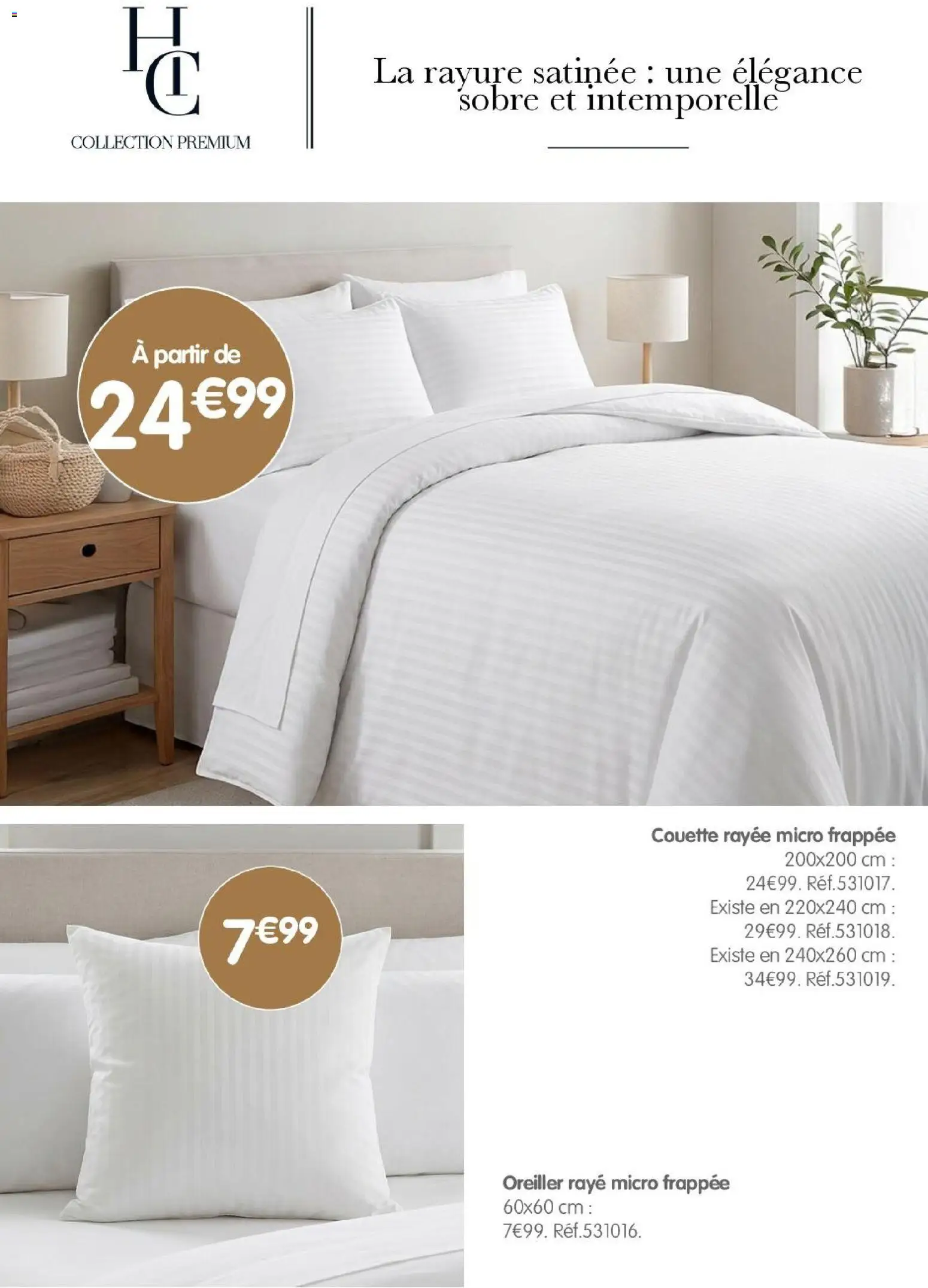 Prévisualisation de B&M - Catalogue Collection Premium du magasin B&M formulaire valide 03/09/2026 - Oreiller, Couette