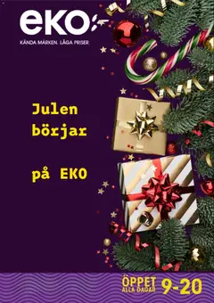 Förhandsgranska reklamblad EKO erbjudanden från butik EKO gäller från 19/10/2026