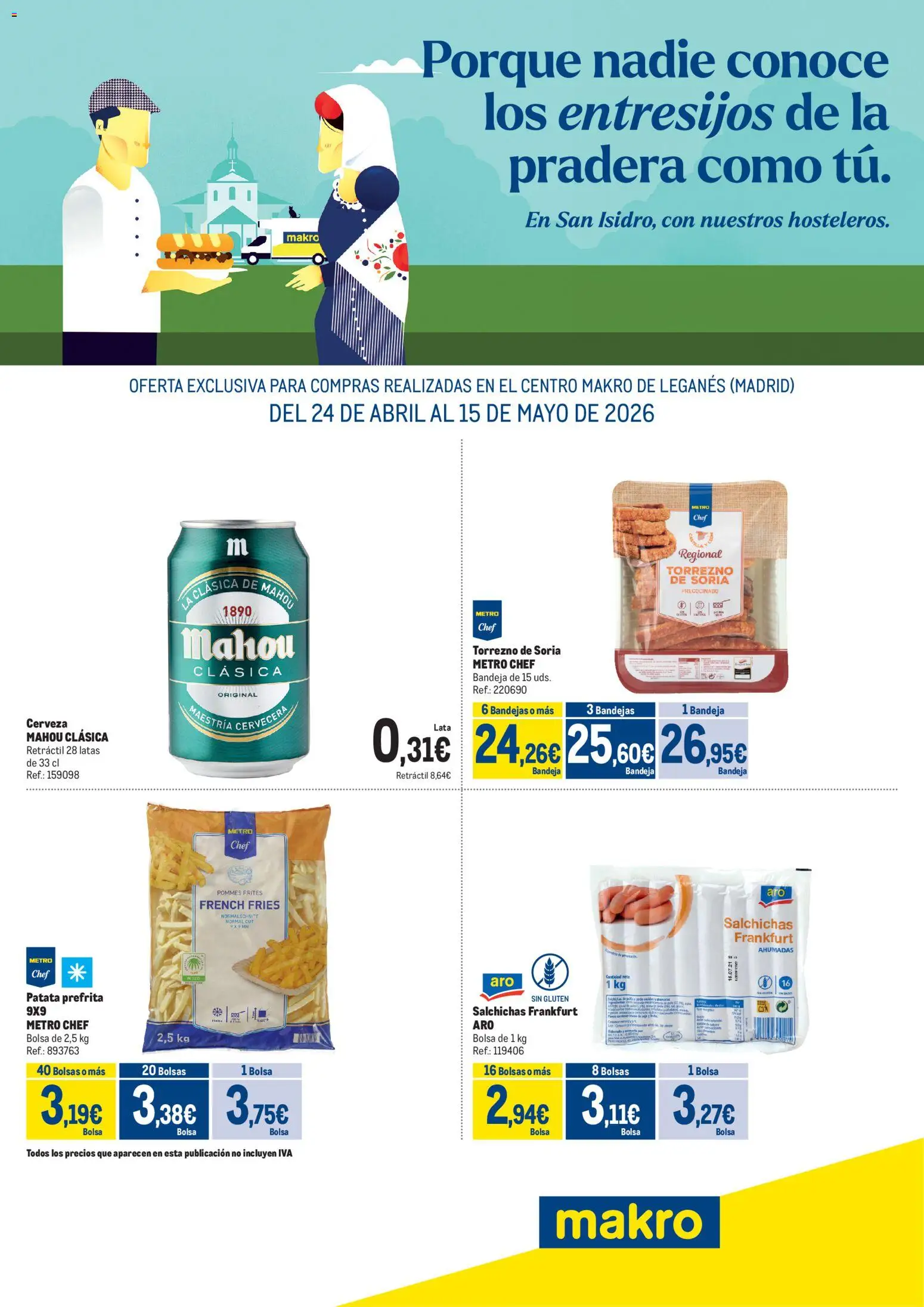 Vista previa del folleto de la tienda Makro válido desde el 24/04/2026 