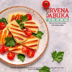 Pregled letka Crvena jabuka katalog trgovine Crvena jabuka vrijedi od 06.05.2026