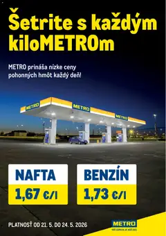 Náhľad Metro letáku platného od 21.05.2026