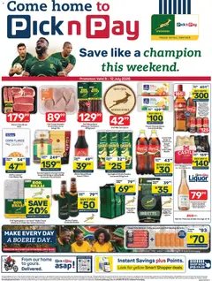 Preview of Pick n Pay flyer valid from 09/07/2026