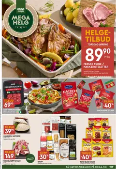 Forhåndsvis Coop Mega Mega Helg fra butikk Coop Mega gyldig fra 24/09/2026