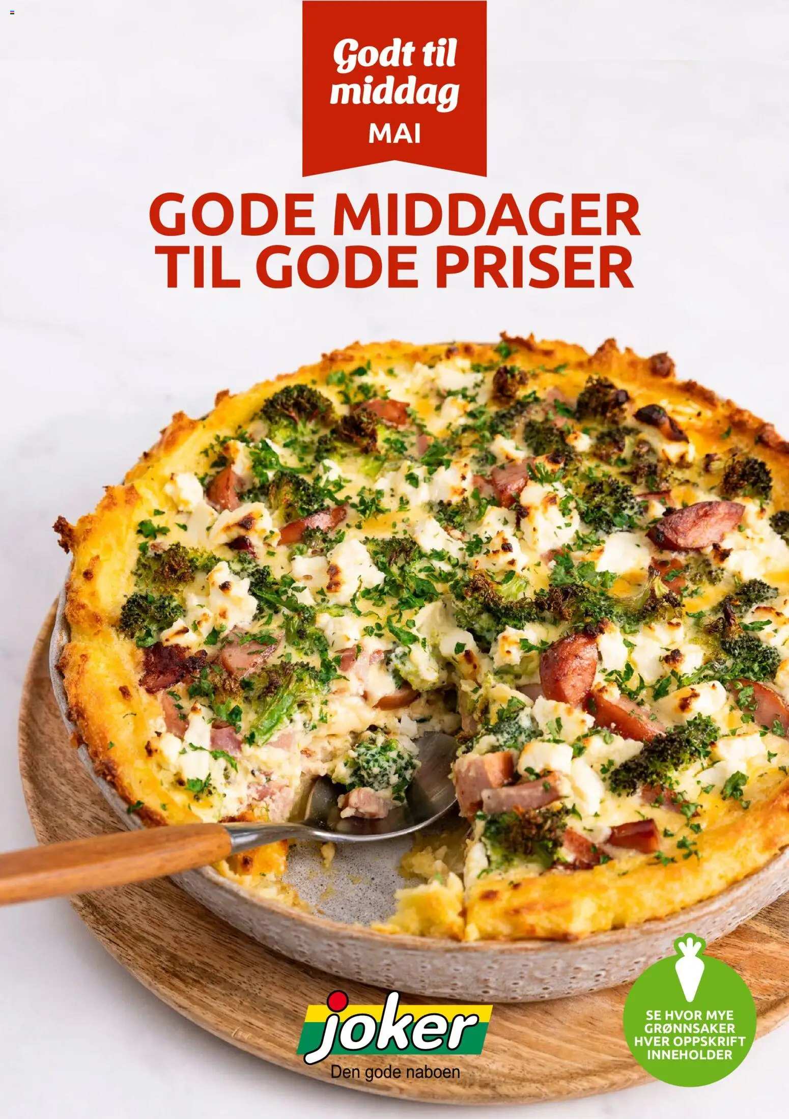 Forhåndsvis Joker Godt til middag fra butikk Joker gyldig fra 01/05/2026