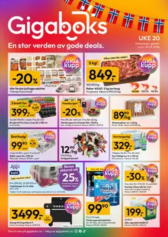 Forhåndsvis Gigaboks kundeavis fra butikk Gigaboks gyldig fra 01/05/2026
