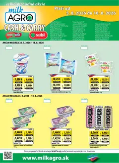 Náhľad Milk Agro letáku platného od 05.08.2026