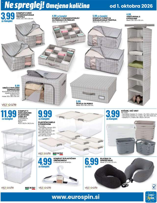 Novi Eurospin katalog od 01.10.