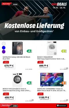 Vorschau von dem Prospekt des Geschäftes Media Markt, gültig ab dem 14.10.2026