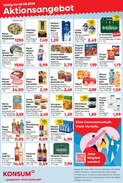 Vorschau von dem Prospekt des Geschäftes KONSUM Leipzig, gültig ab dem 03.08.2026