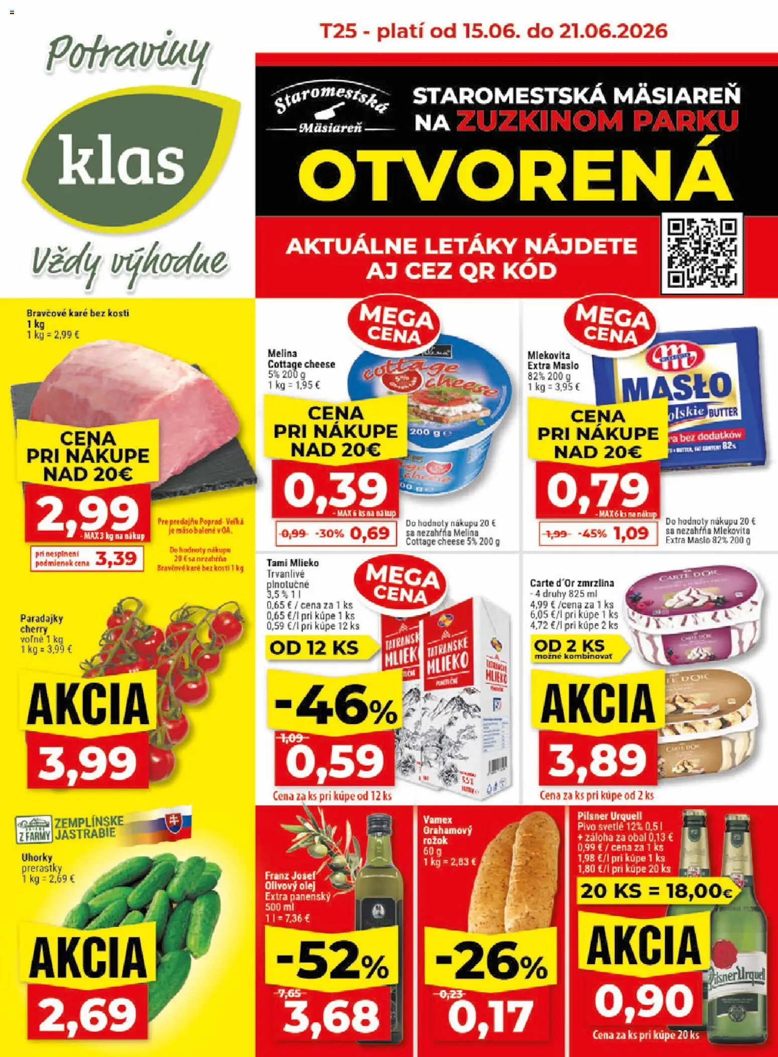 Náhľad Klas letáku platného od 15.06.2026