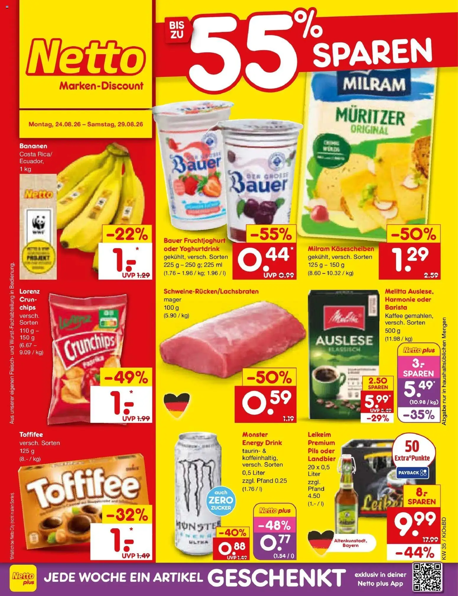 Vorschau von dem Prospekt des Geschäftes Netto Marken-Discount, gültig ab dem 24.08.2026