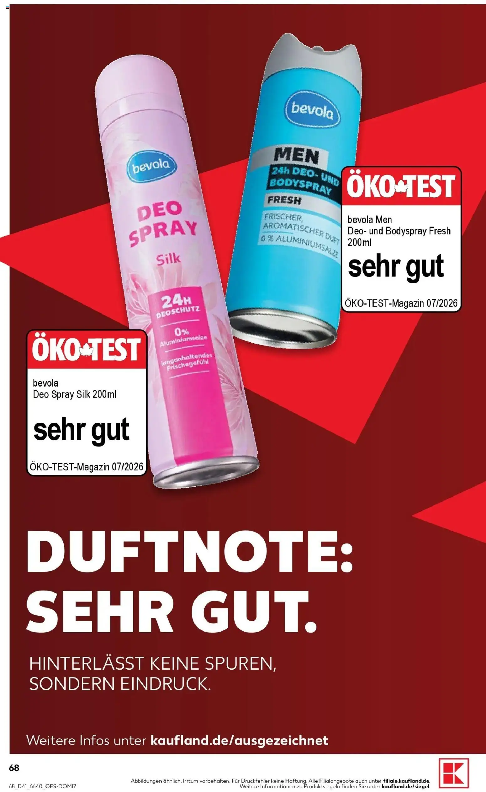 Vorschau von dem Prospekt des Geschäftes Kaufland, gültig ab dem 08.10.2026 - Duft