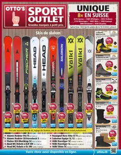 Vorschau des Merkblatts Otto's aktionen Spécial sports d'hiver vom Shop Otto's gültig von 19.10.2026 bis 