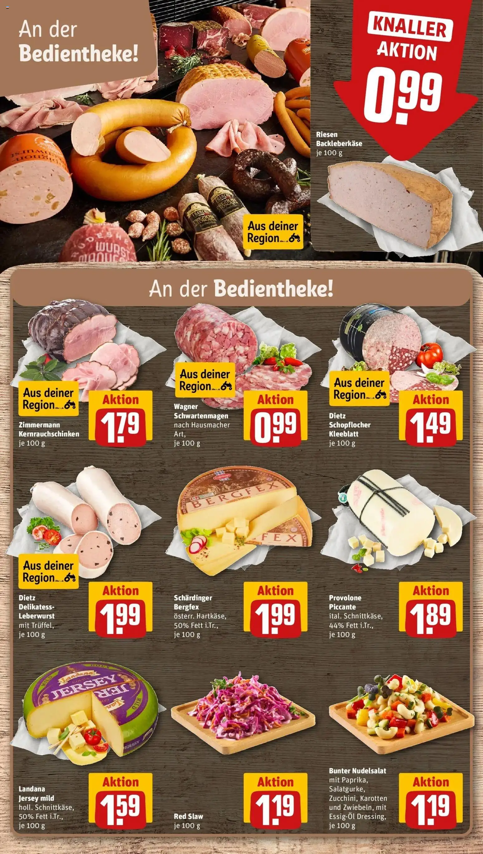 Vorschau von dem Prospekt des Geschäftes Rewe, gültig ab dem 19.10.2026