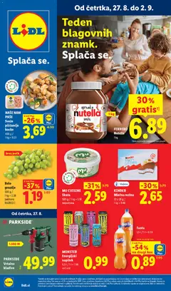 Predogled kataloga iz trgovine Lidl veljaven od 27.08.2026