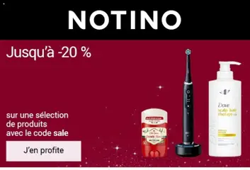 Prévisualisation de Notino du magasin Offres formulaire valide 26/10/2026