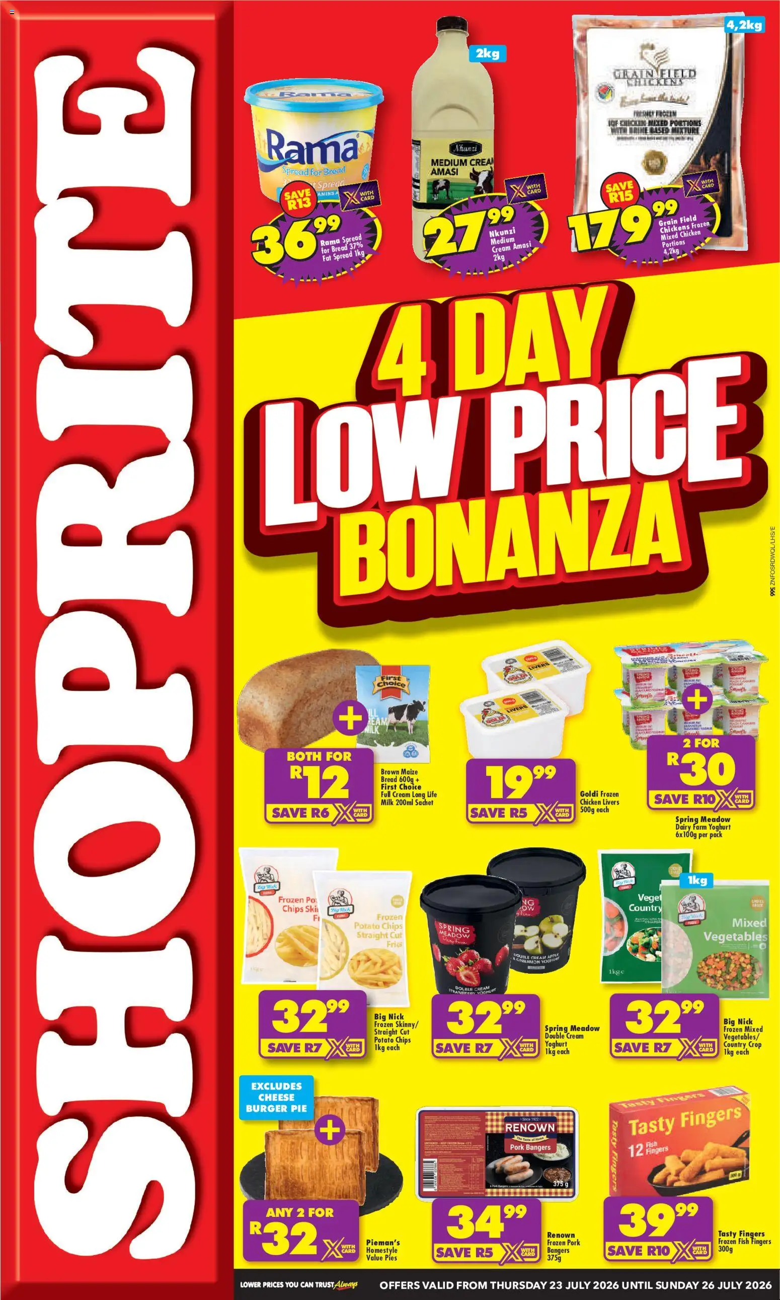 Preview of Shoprite flyer valid from 23/07/2026