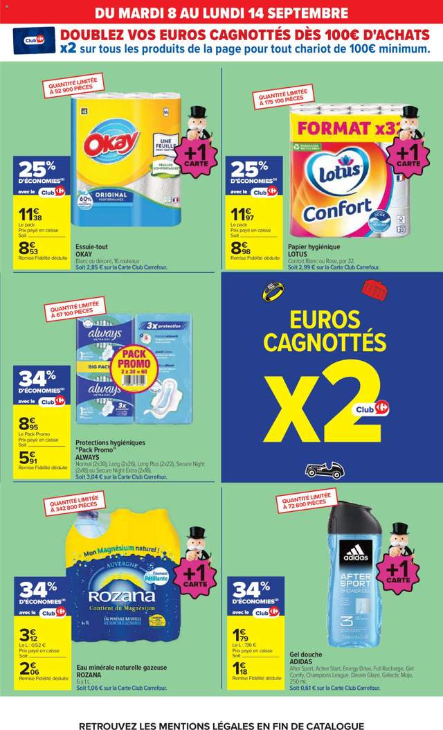 Nouveau catalogue Carrefour à partir du 08/09