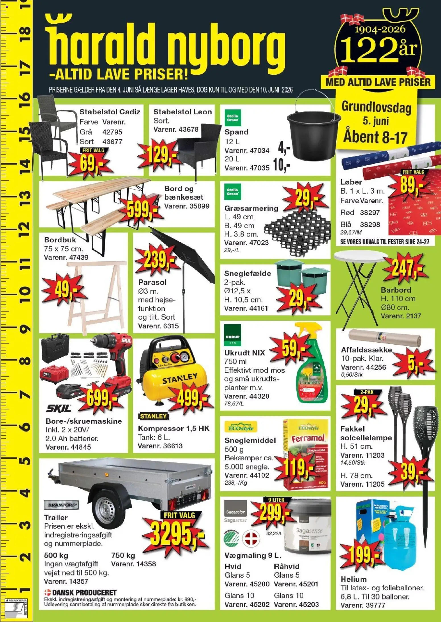 Eksempel på tilbudsavis Harald Nyborg - Tilbudsavis fra butik Harald Nyborg gyldig fra 04/06/2026