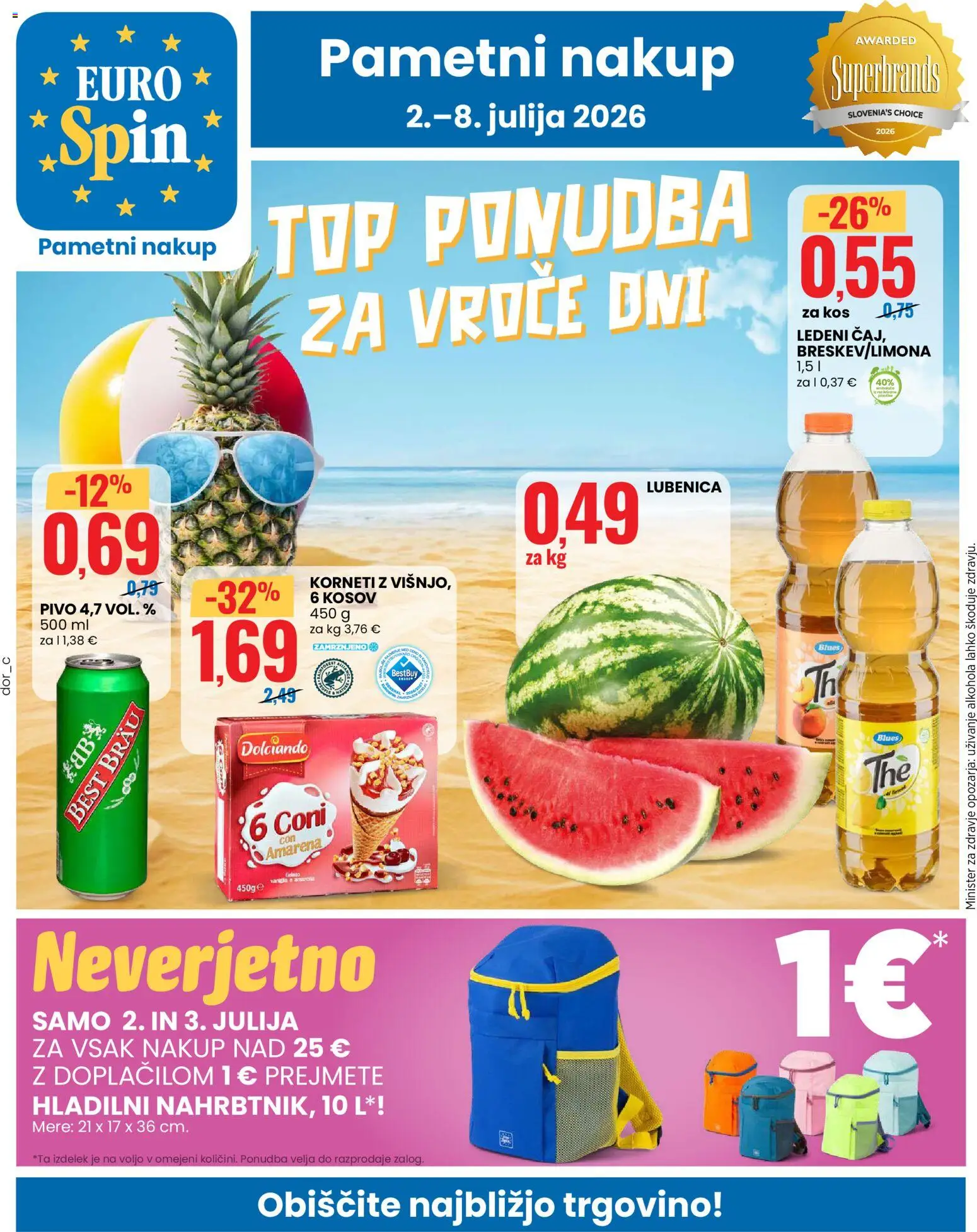 Predogled kataloga iz trgovine Eurospin veljaven od 02.07.2026