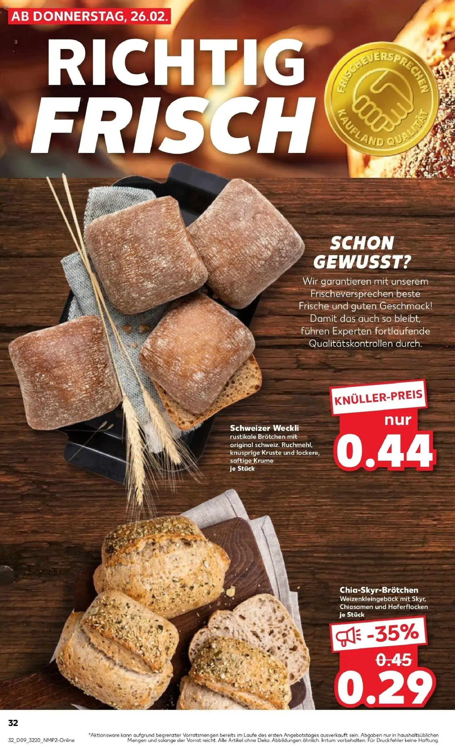 Vorschau von dem Prospekt des Geschäftes Kaufland, gültig ab dem 26.02.2026