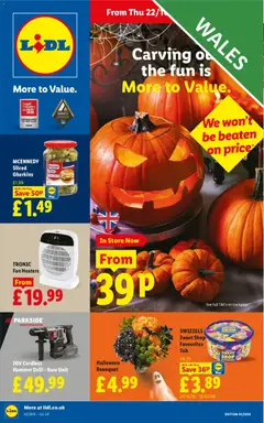 Preview of Lidl Weekly offers Lidl Wales valid from 22/10/2026