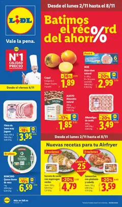 Vista previa del folleto de la tienda Lidl válido desde el 02/11/2026 