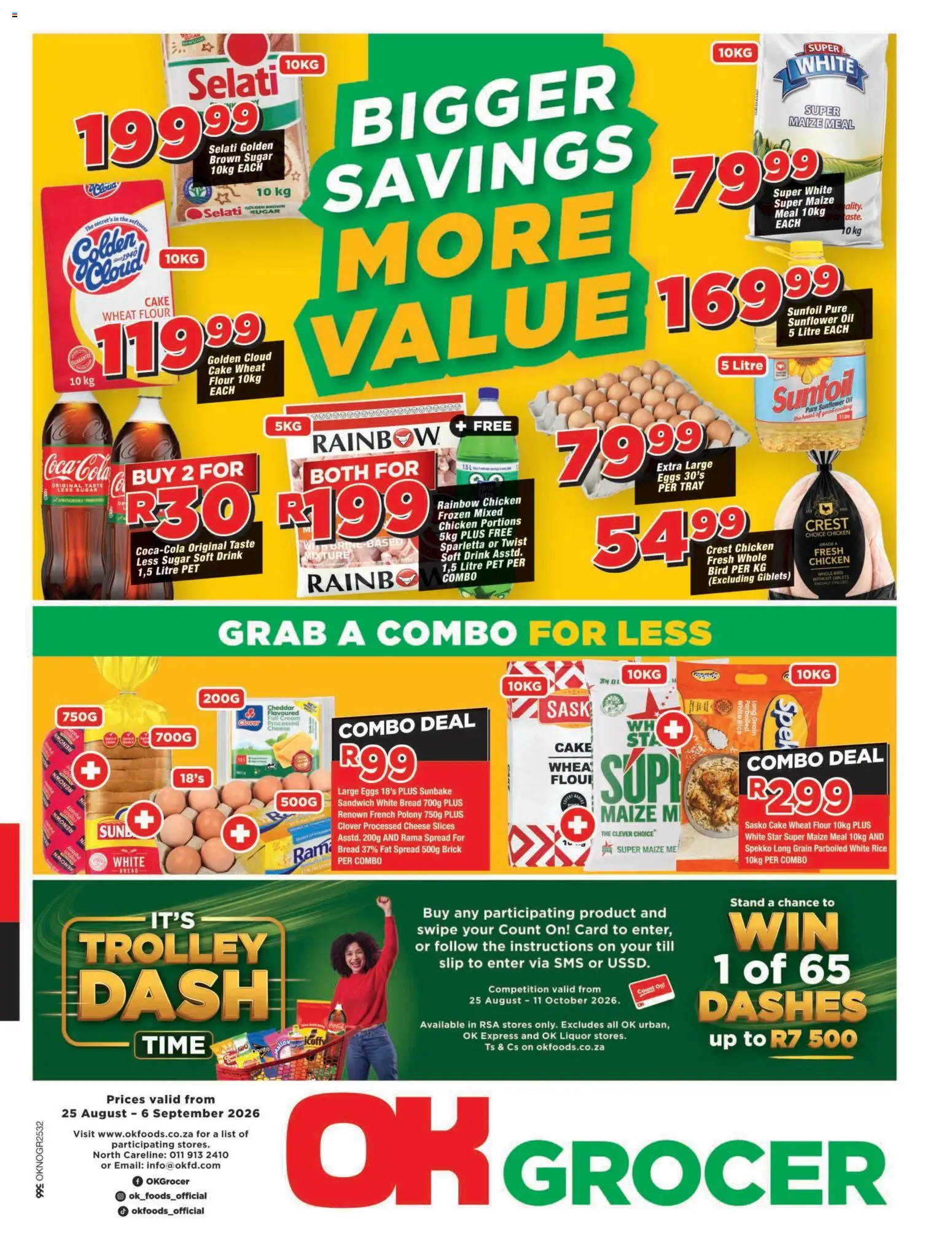 Preview of OK Foods flyer valid from 25/08/2026