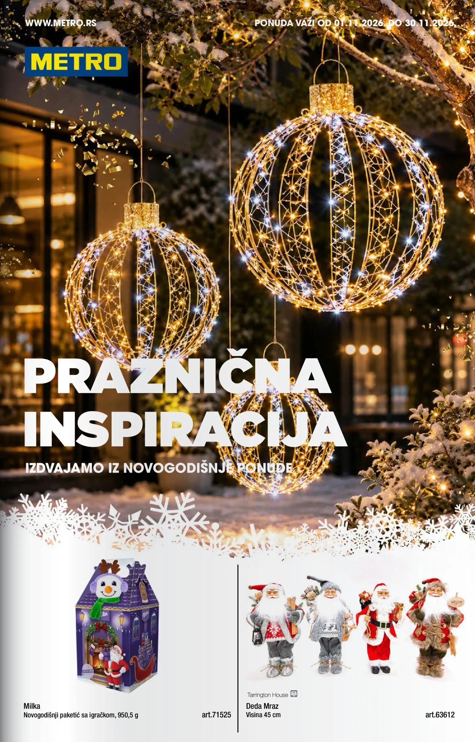 Pregled Metro kataloga - važi od 01.11.2026 - Milka