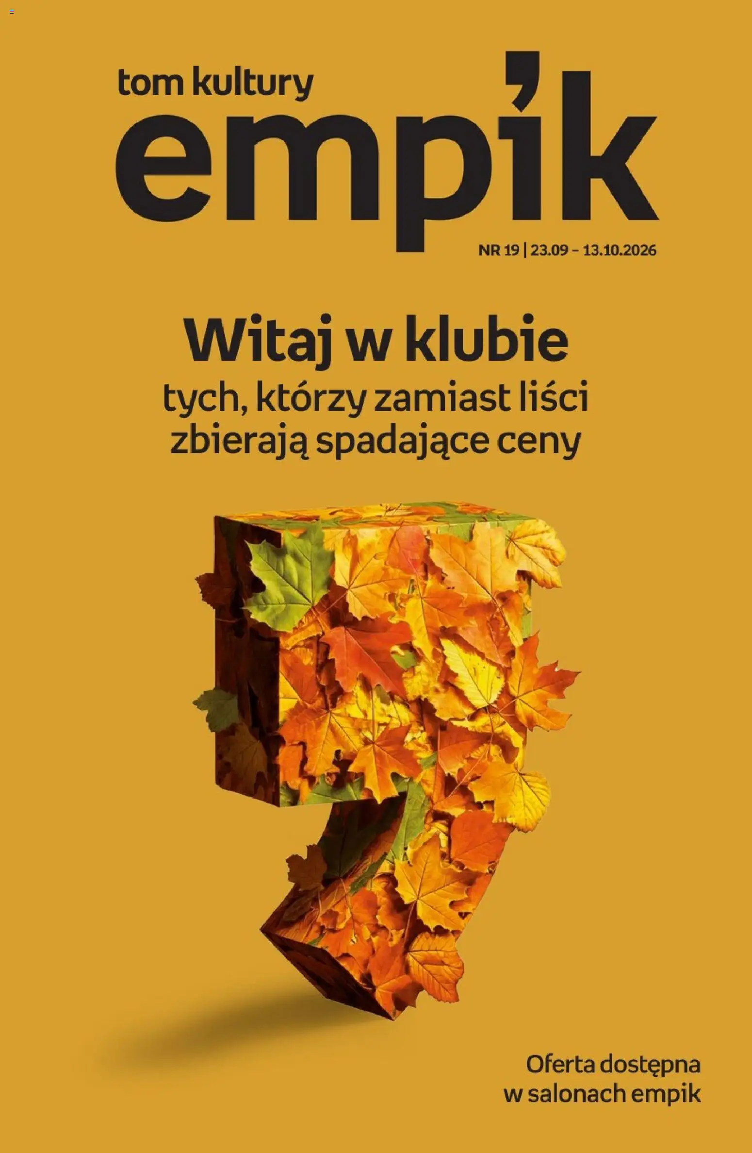 Pogląd gazetki "Empik promocje" ze sklepu Empik ważnej od 23.09.2026