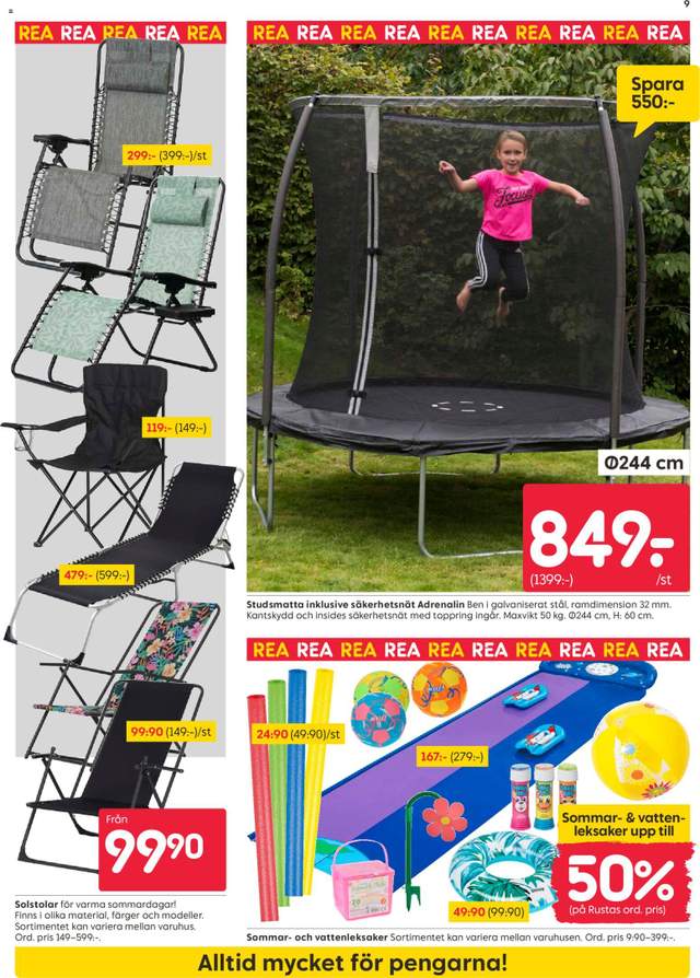 Nytt Rusta reklamblad från 13/07