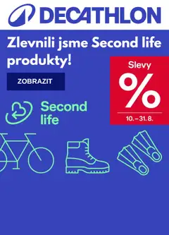 Náhled letáku Decathlon Nabídka produktů - Second Life od 17.08.2026
