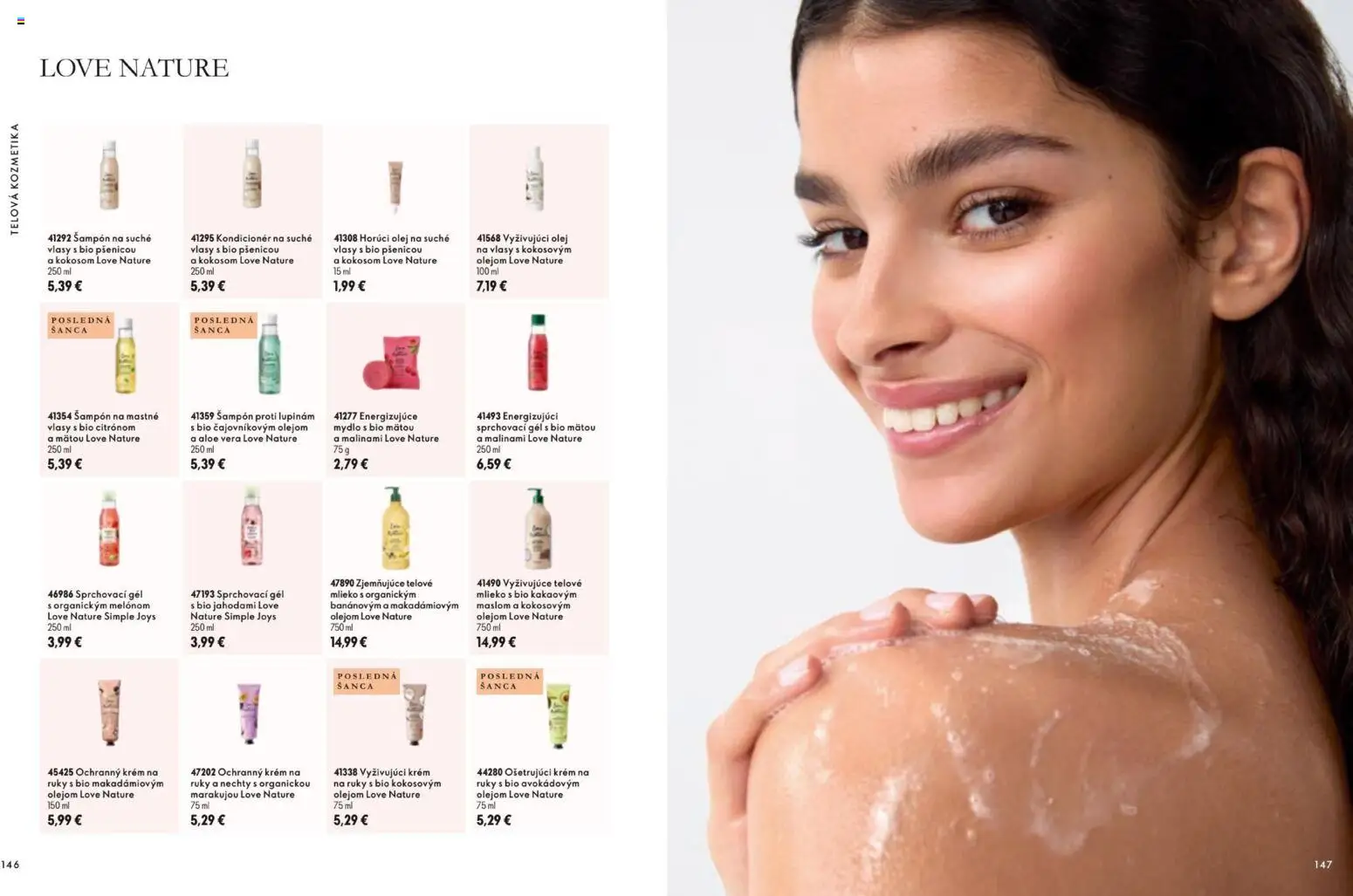 Náhľad Oriflame letáku platného od 11.11.2026 - Aloe Vera, Olej, Mlieko, Šampón, Mydlo, Krém, Telové mlieko, Kondicionér
