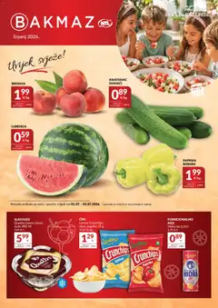 Pregled letka Bakmaz Katalog trgovine Bakmaz vrijedi od 01.07.2026